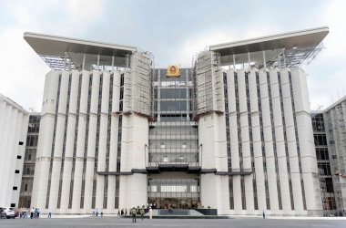 C BHI THAM DỰ LỄ GẮN BIỂN CÔNG TRÌNH - CÔNG AN THÀNH PHỐ HẢI PHÒNG